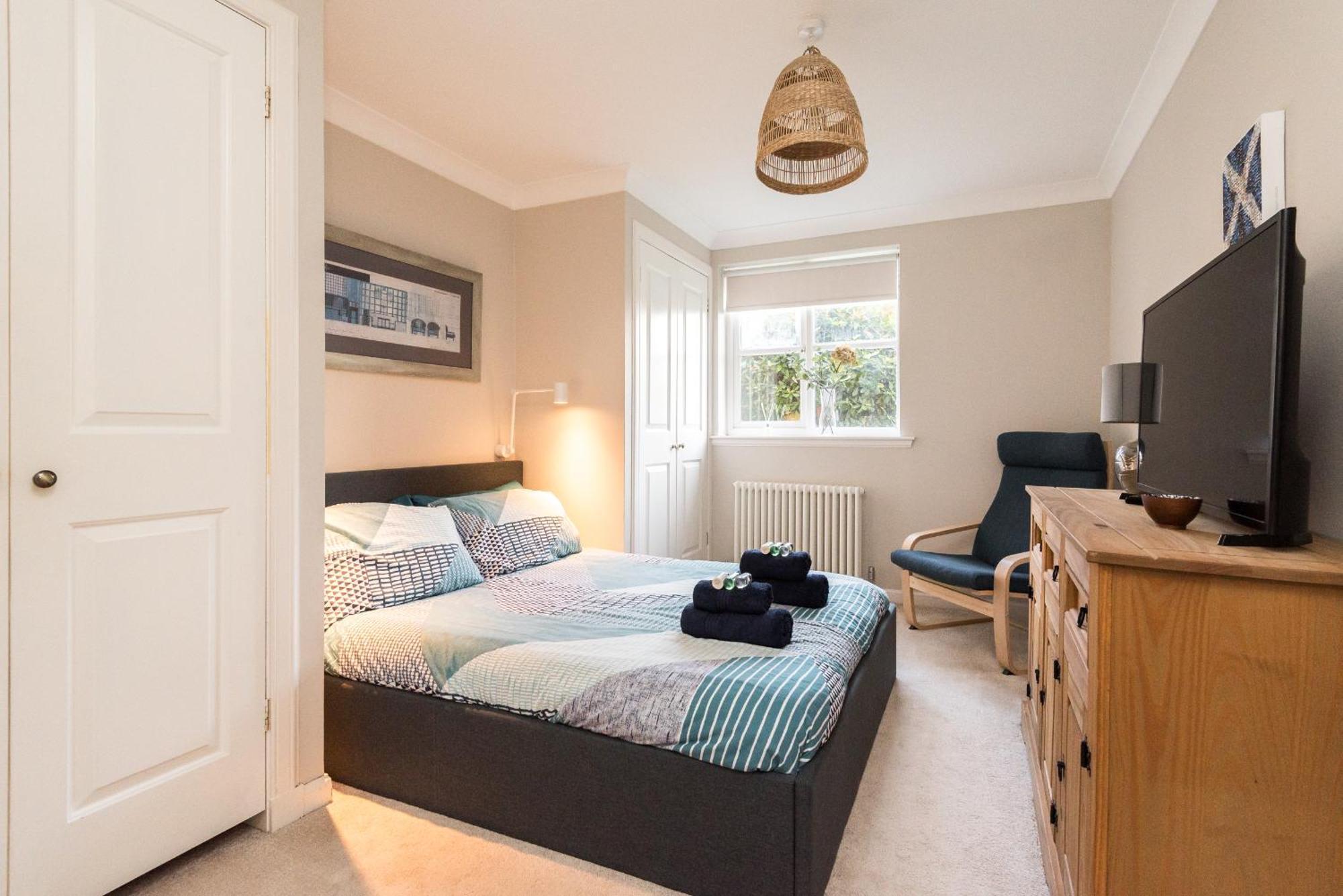 Cosy Roseburn Apartment, Edinburgh - 2 Bedrooms, Free Parking Eksteriør bilde