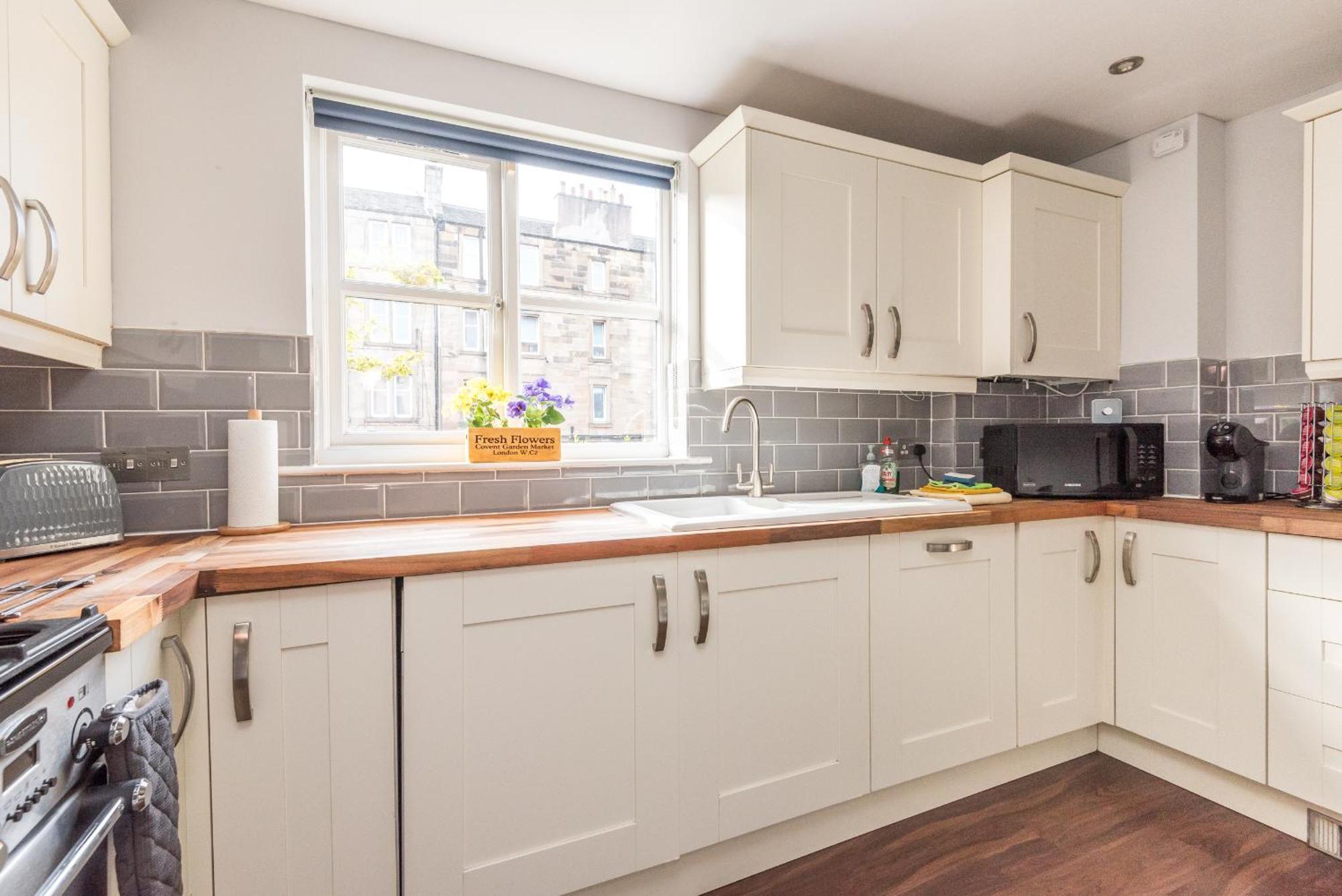 Roseburn Apartment, Edinburgh - 2 Bedrooms, Free Parking Eksteriør bilde