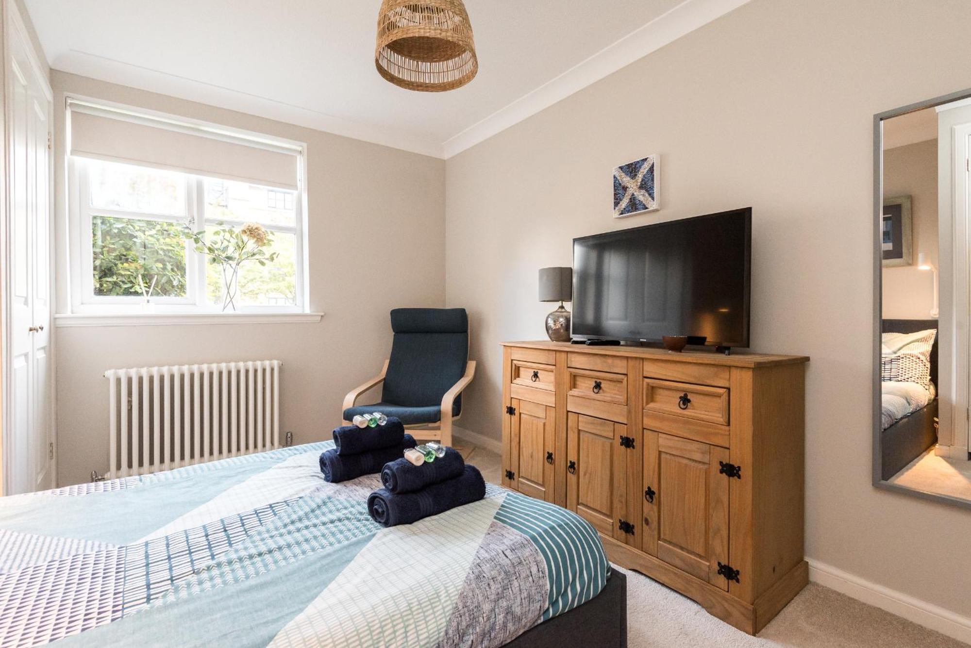 Cosy Roseburn Apartment, Edinburgh - 2 Bedrooms, Free Parking Eksteriør bilde